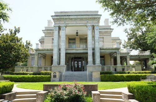 Link Lee Mansion on the campus of the University of St. Thomas in Houston, Texas