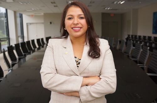 Female undergraduate Bachelor of Business Administration student at University of St. Thomas - Houston Cameron School of Business