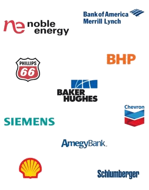 University of St. Thomas - Houston company logos for economics and finance grads