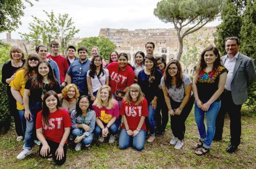 University of St. Thomas Houston students Center for International Studies