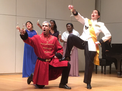 University of St. Thomas - Houston Music students perform on stage