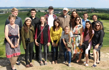 Group of MA in John Paul II Studies students in Poland - University of St. Thomas - Houston