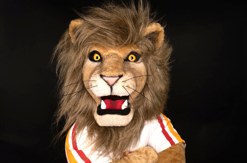 University of St. Thomas - Houston mascot Lenny the Lion