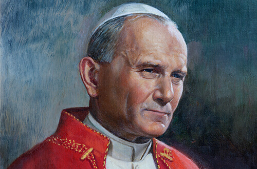 Portrait of St. John Paul II by Guido Greganti