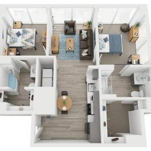 Life Tower 2-bedroom