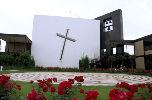 Chapel with Roses