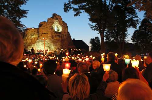 Catholic grotto
